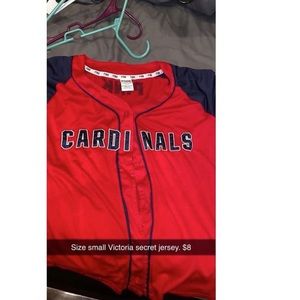 Size small Victoria secret Cardinals jersey